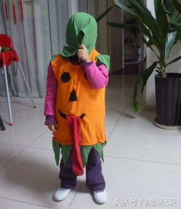 孩子的万圣节衣服怎么做?制作方法是什么?