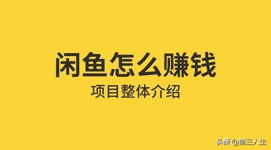 宝妈闲鱼月入10万的操作方法？最详细咸鱼赚钱方法来了