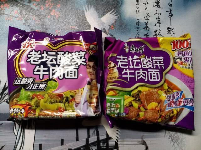 统一和康师傅的区别是什么？同样是方便面两者的区别和联系是什么？