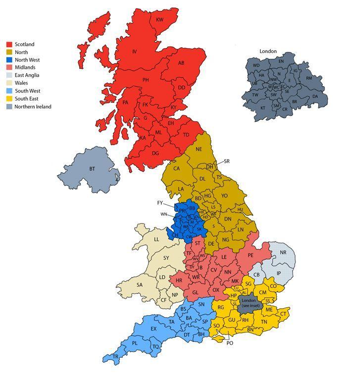 英国邮编格式6位是什么？分享英国邮政编码查看规律及方法