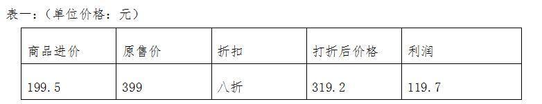 进价是什么意思?数学术语中商品打折的秘密及进价的计算公式