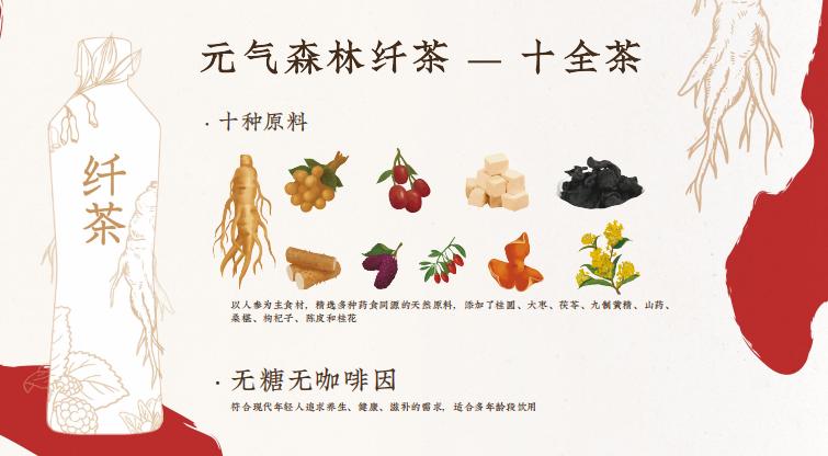 元气森林公布纤茶阶段性成绩:连续两年300%增长（发布十全茶新品）