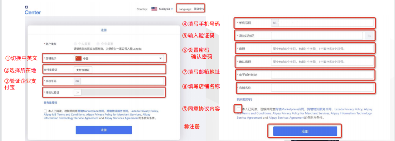lazada官网中文版下载(lazada跨境电商注册开店流程及费用）