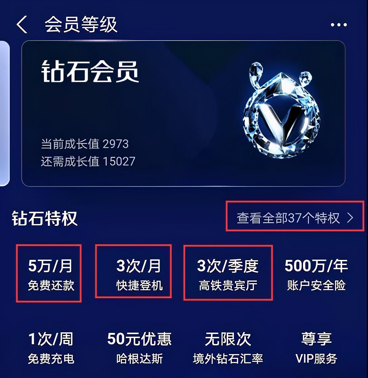 钻石会员一年消费多少钱？支付宝钻石会员和铂金会员的区别