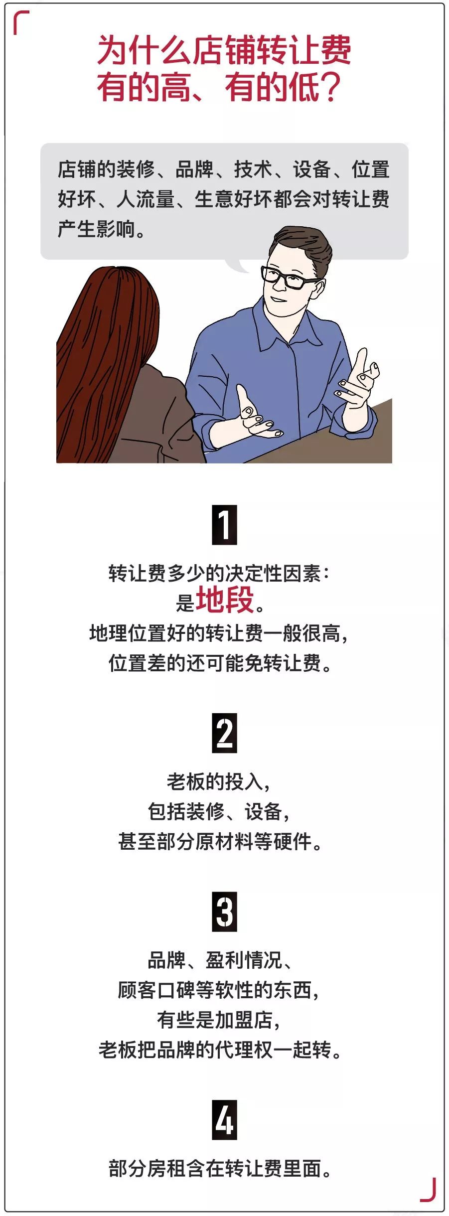 店铺转让费是什么意思？接手别人的转让店铺需要注意什么？