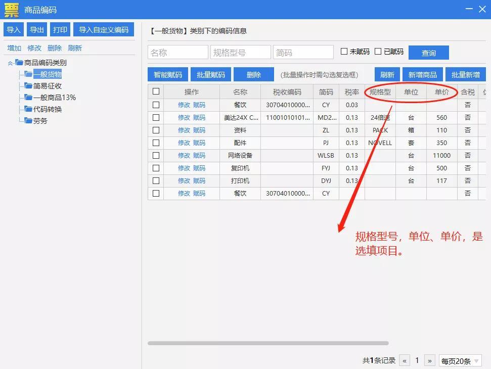 新增商品怎样赋码?商品编码不能使用的原因解析