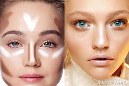 化妆里高光是什么意思？面部修容技巧中高光的使用方法