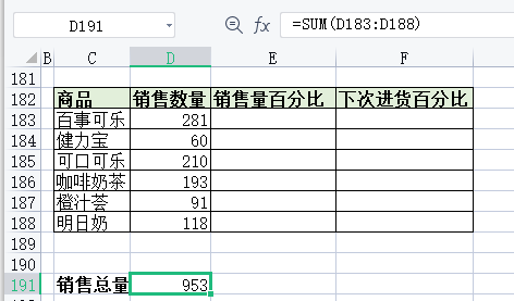 占比怎么计算公式是什么?excel产品所占百分比计算教程