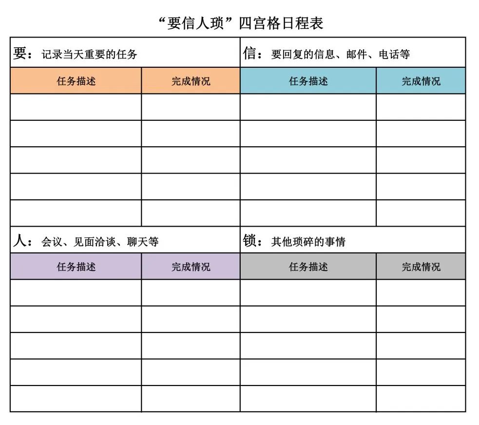 任务单模板（每日任务清单表格范本及高效管理的方法介绍）