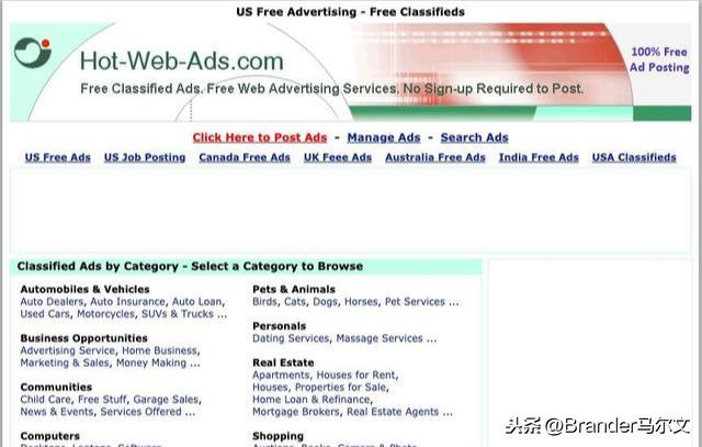 免费推广网站地址有哪些?盘点40个可以免费发布广告的国外网站
