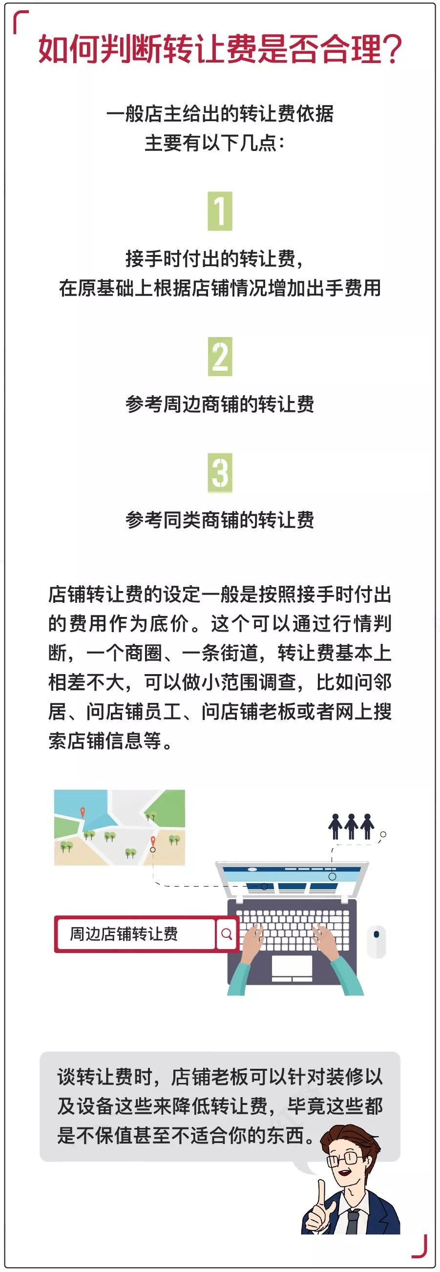 店铺转让费是什么意思？接手别人的转让店铺需要注意什么？