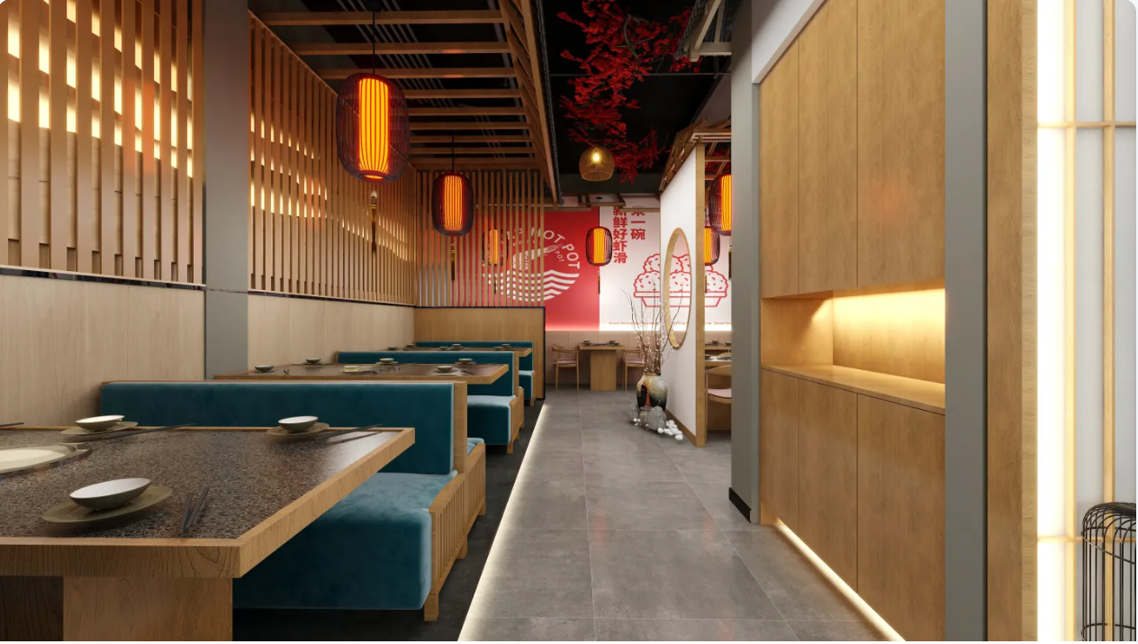 网红店装修风格（餐饮网红店装修效果模板图一览）