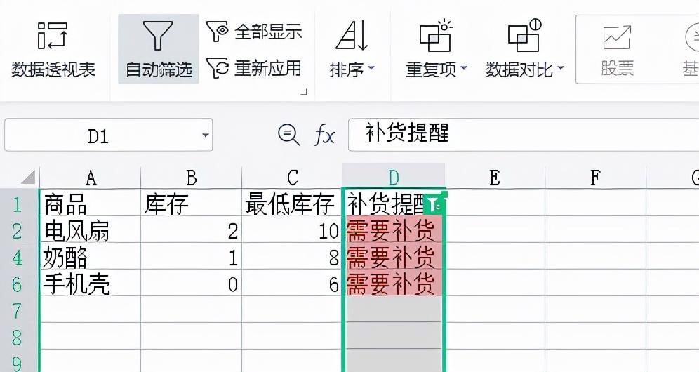 售罄和库存不足的区别？商品售罄怎么提醒补货