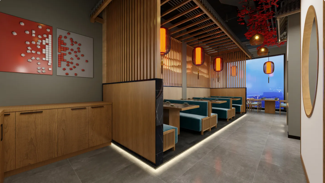 网红店装修风格（餐饮网红店装修效果模板图一览）