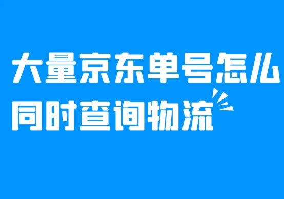 京东快递怎么查询（京东查询物流信息的方式及步骤）