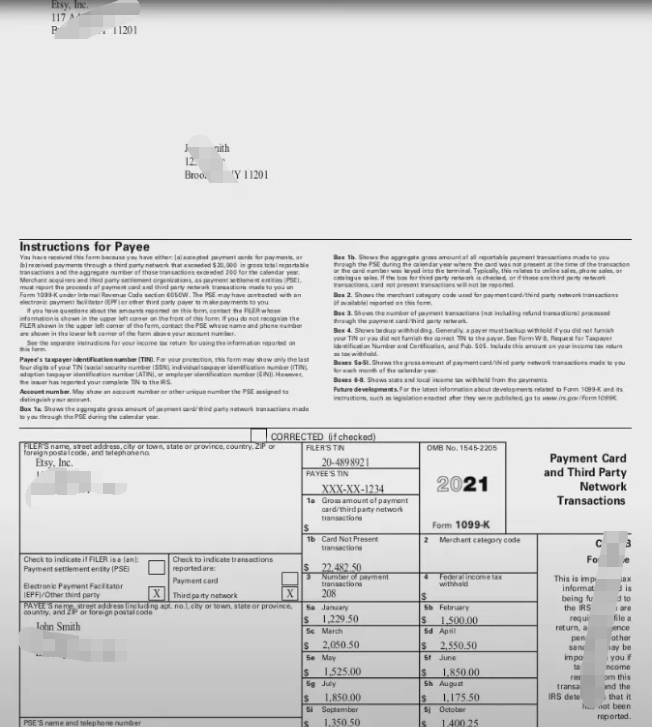 etsy美国店怎么报税？etsy美国账号1099k报的是什么税？