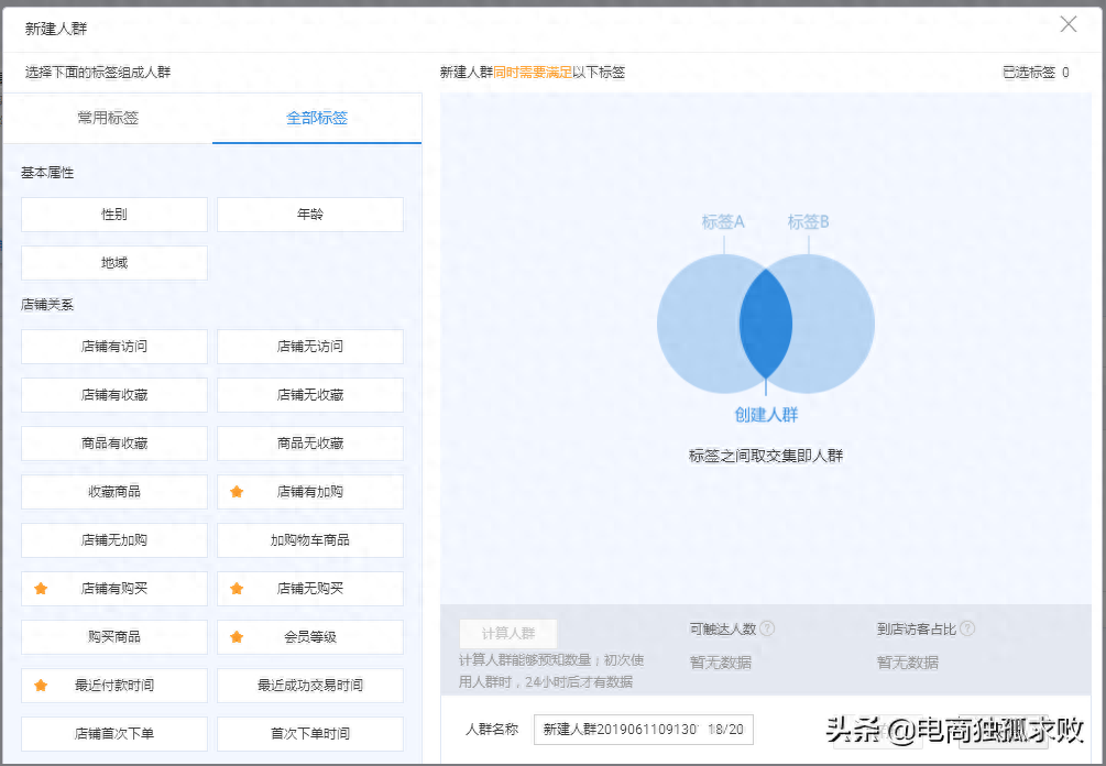 人群分析图怎么做？（人群分析图制作详细流程步骤）